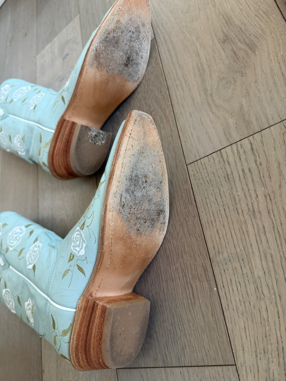 Lucchese floral cowboy boots - Picture 7 of 7